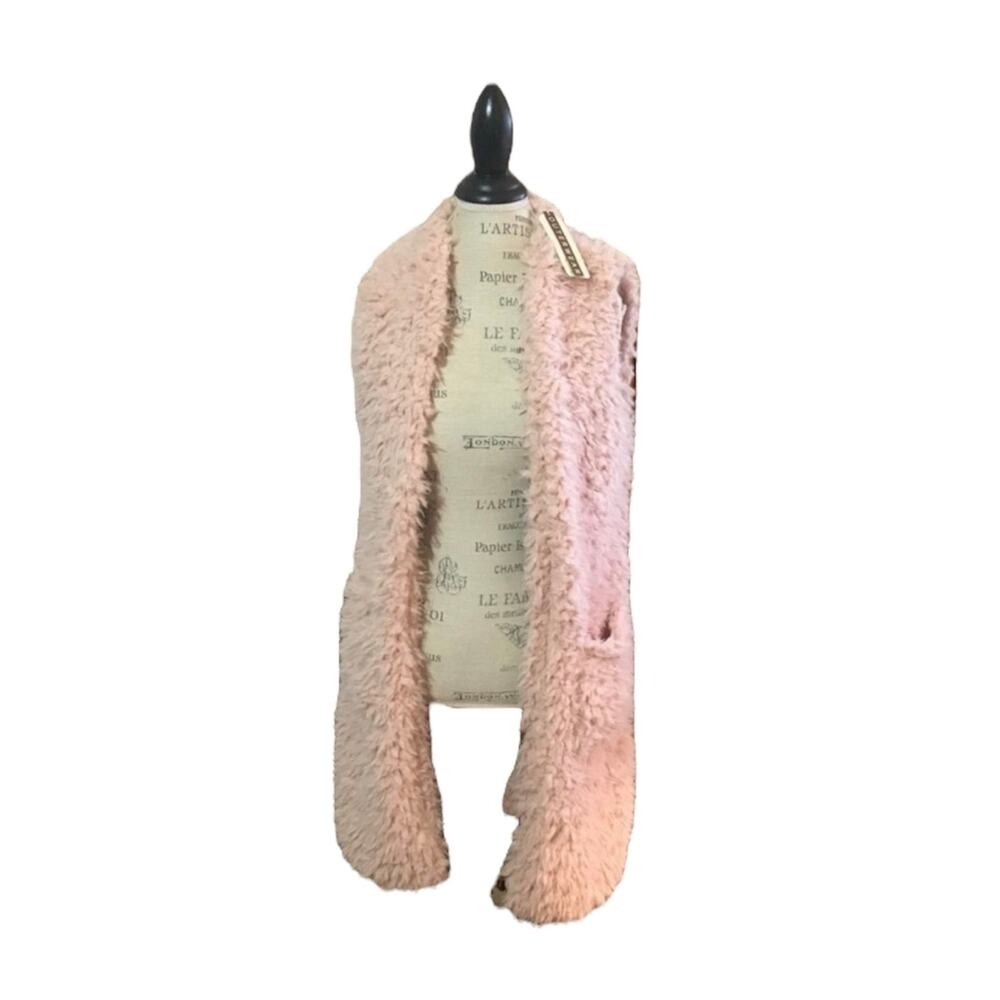 Ashley by 26 International faux fur long vest NWT - Picture 2 of 8